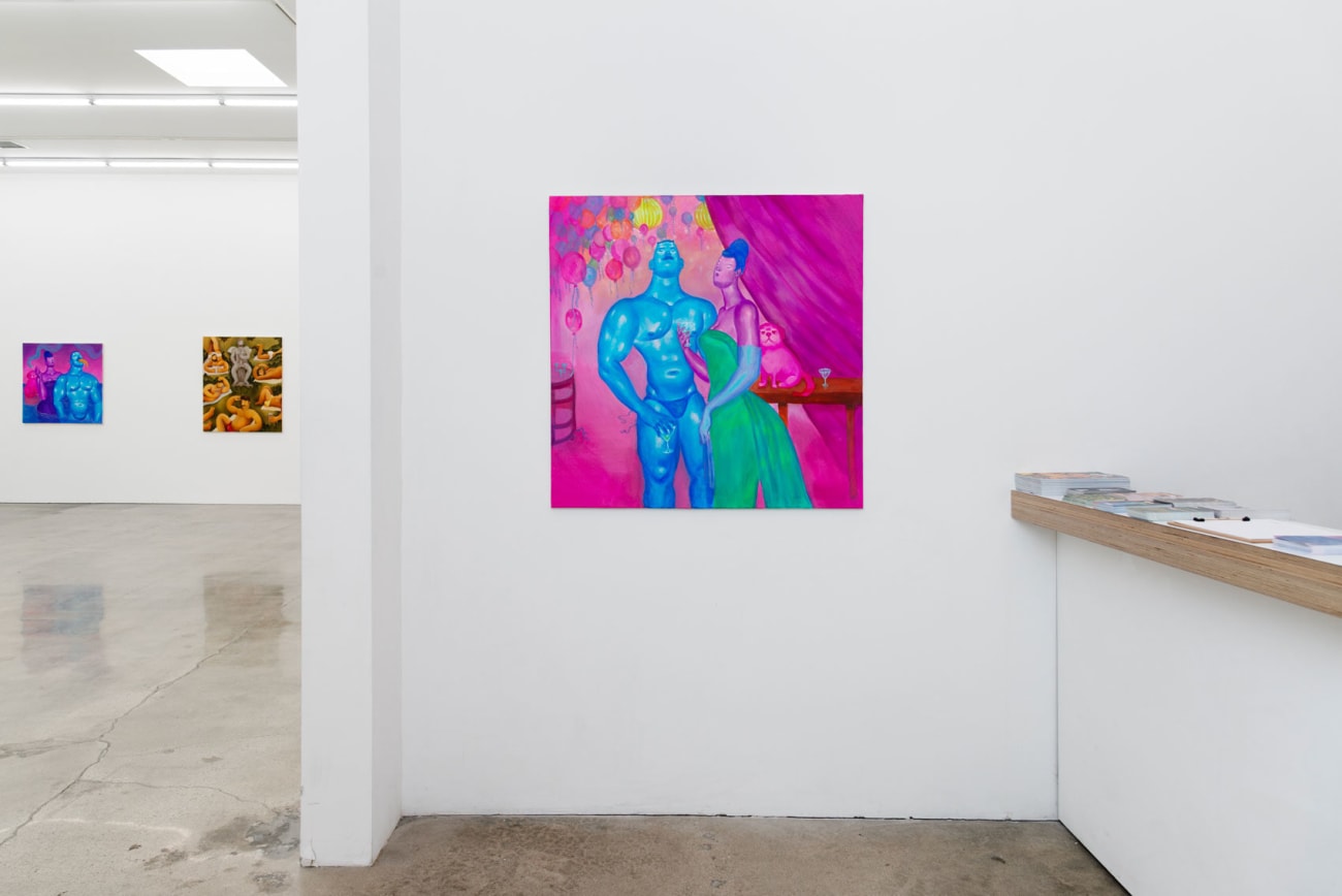 Installation image of At Midnight at Hashimoto Contemporary Los Angeles