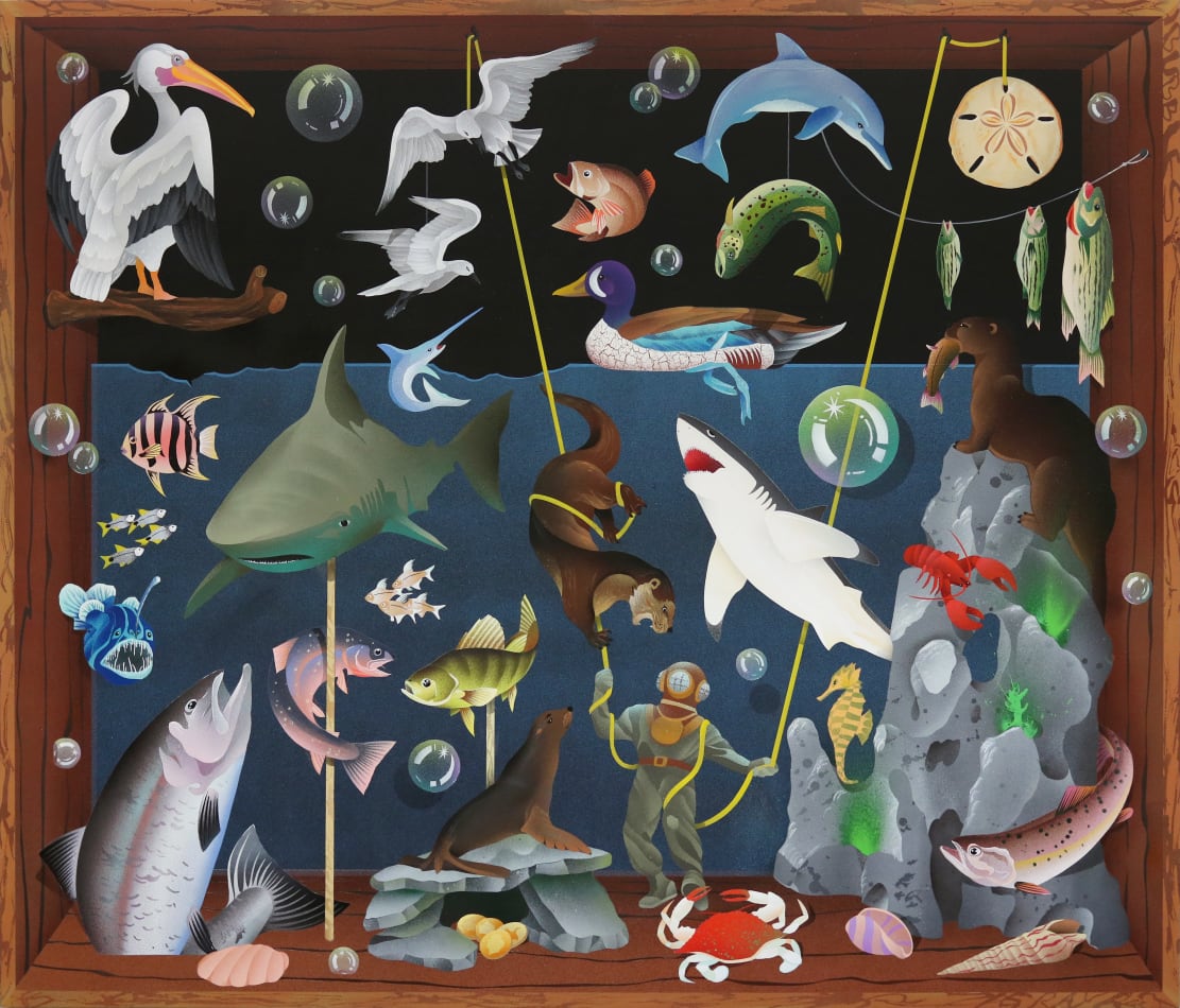 Casey Gray, Still Life in Troubled Waters, 2022