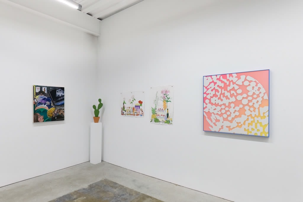 Installation view of 