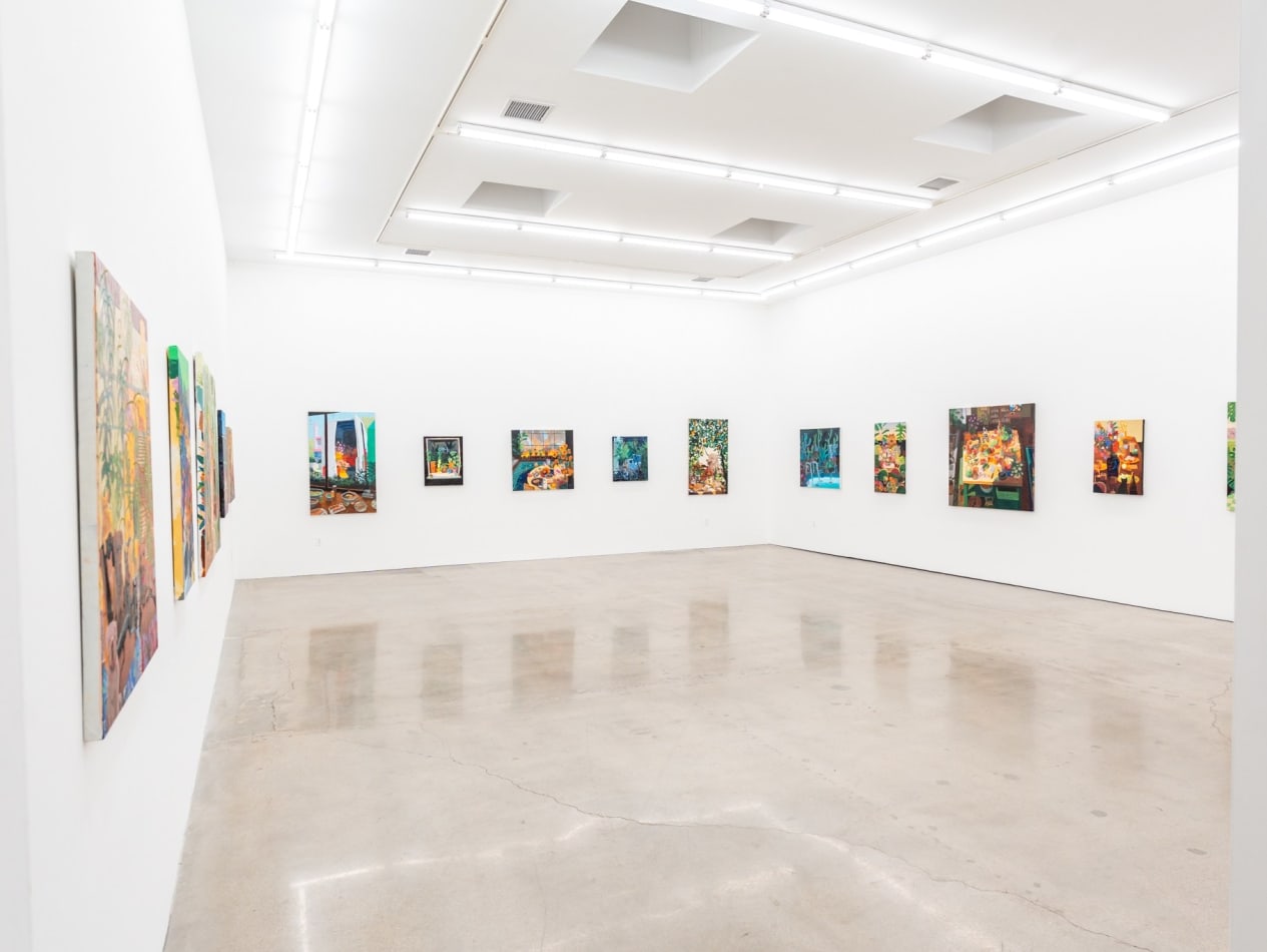 Installation image of Nicholas Bono Kennedy's artwork at Hashimoto Contemporary LA