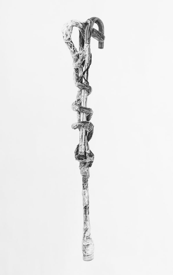 Joel Daniel Phillips, Jack #2 & Jack's Cane (Diptych), 2016