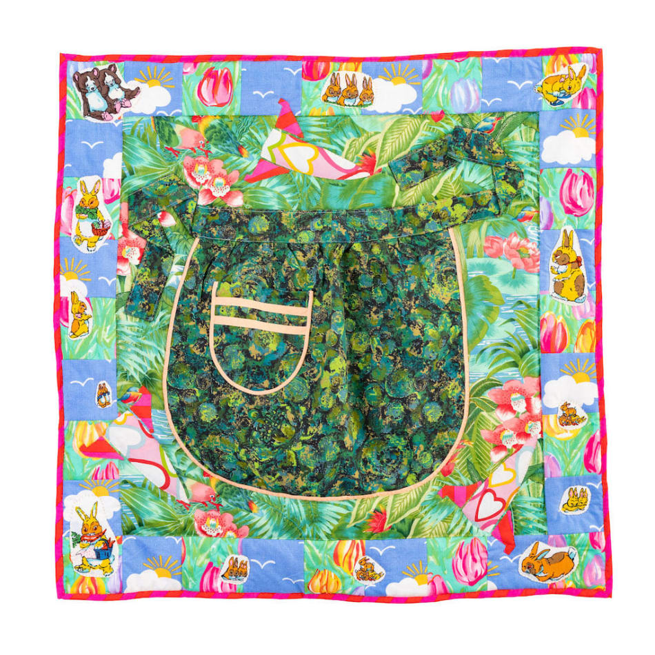 Natalie Baxter, Nuclear Apron Quilt, 2022
