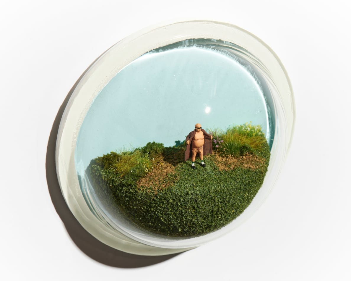 Abigail Goldman's sculpture of a flasher