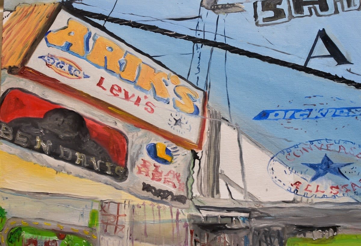 Madison Brooks - detail image of the painting 
