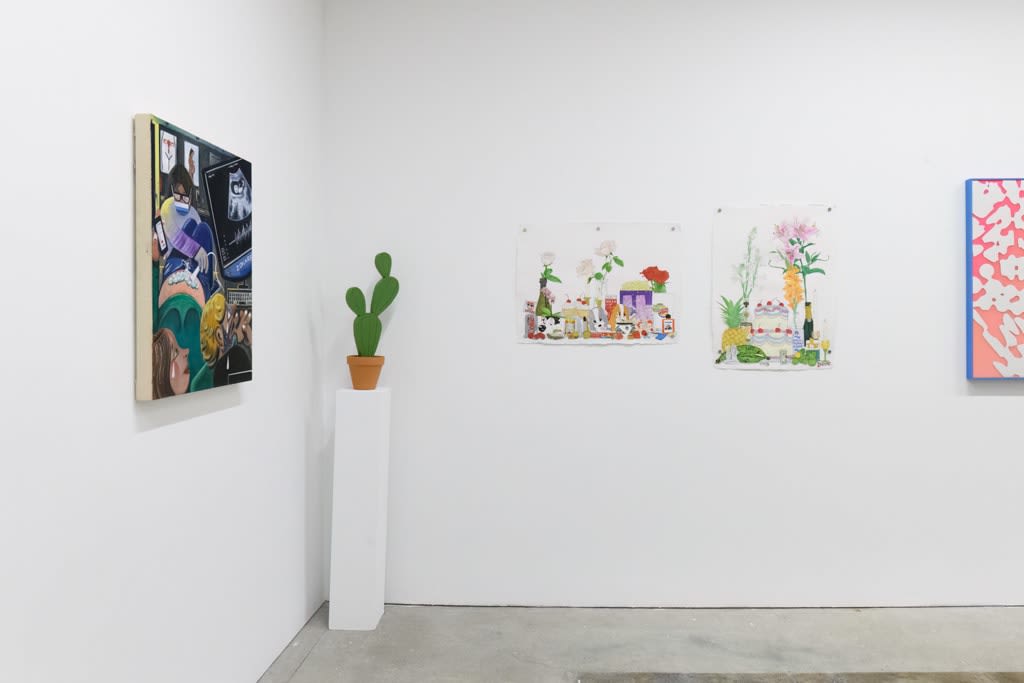 Installation view of 