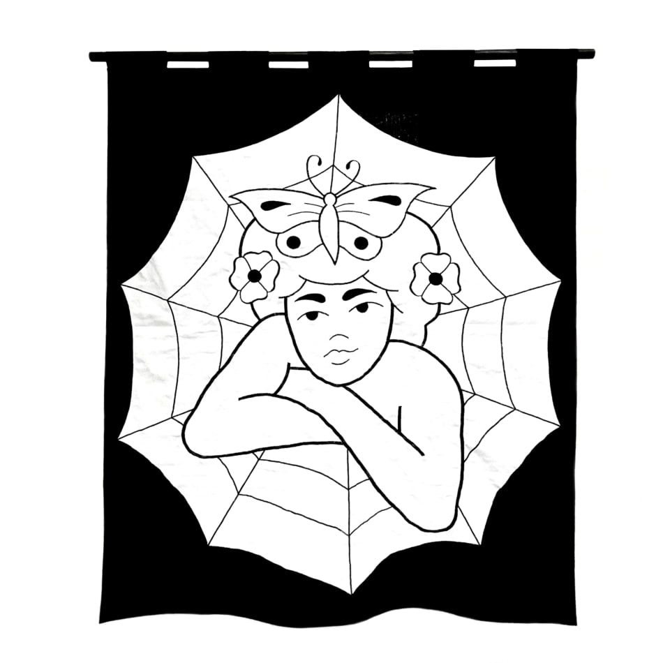 Christopher Martin, Lady In Spiders Web, 2021