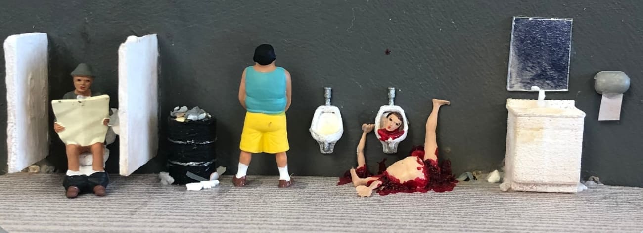 Abigail Goldman, Urinal Cake, 2019