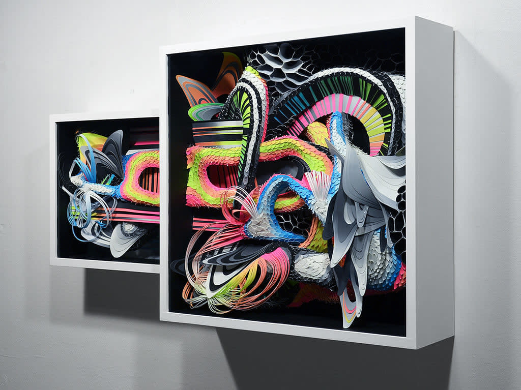Crystal Wagner paper sculpture detail