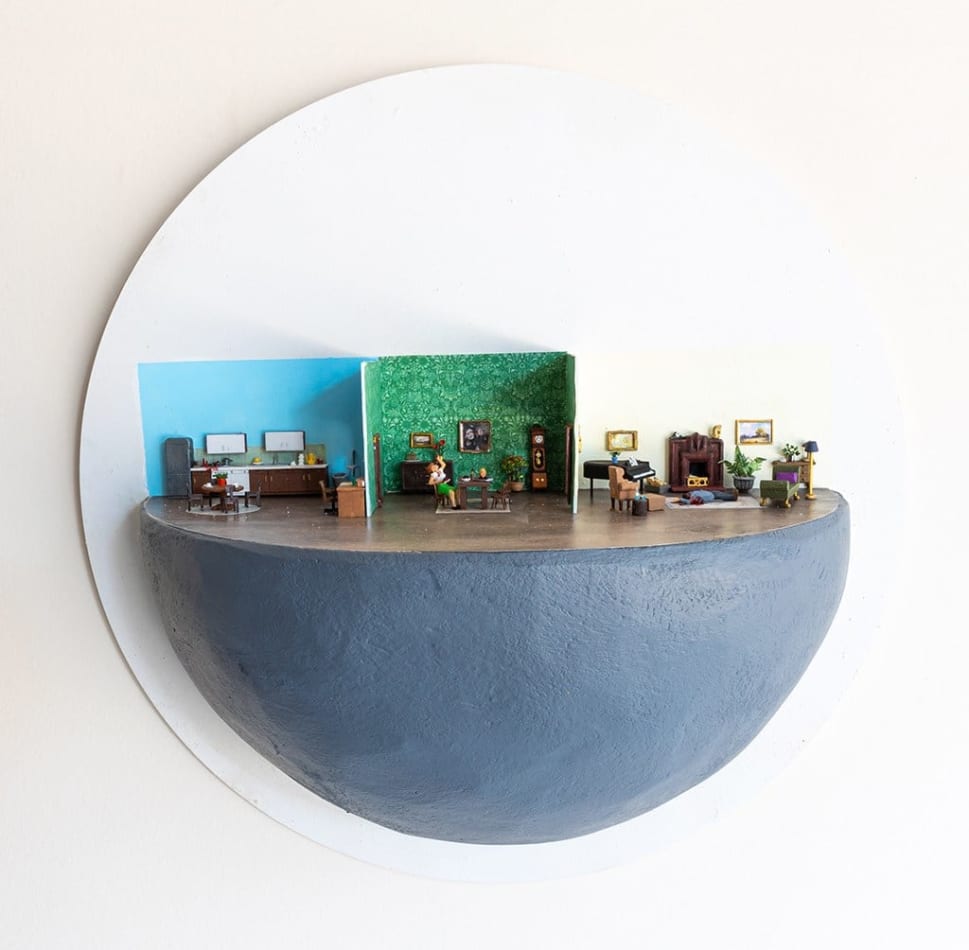 full view of artwork