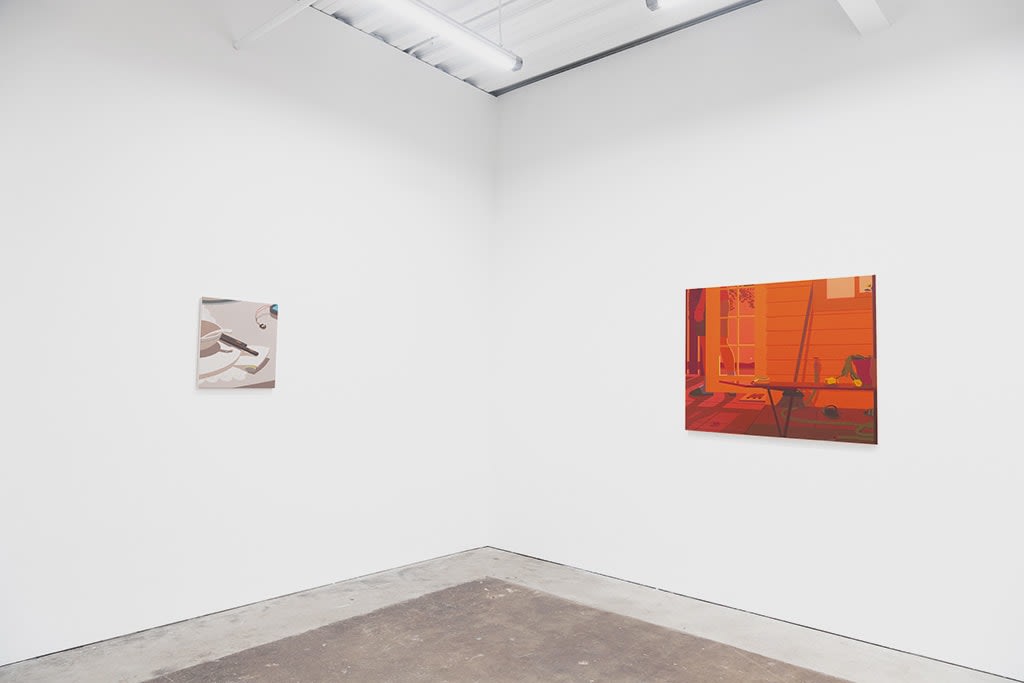 installation view of Adrian Kay Wong's exhibition 