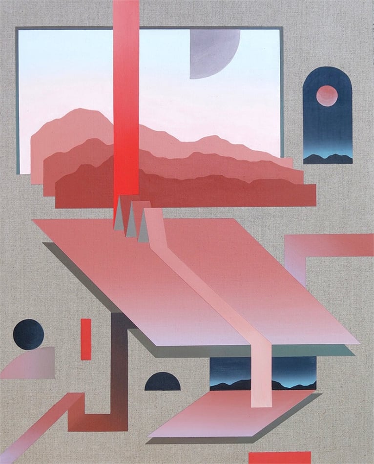 Madeleine Tonzi, Falling Fragments, 2019