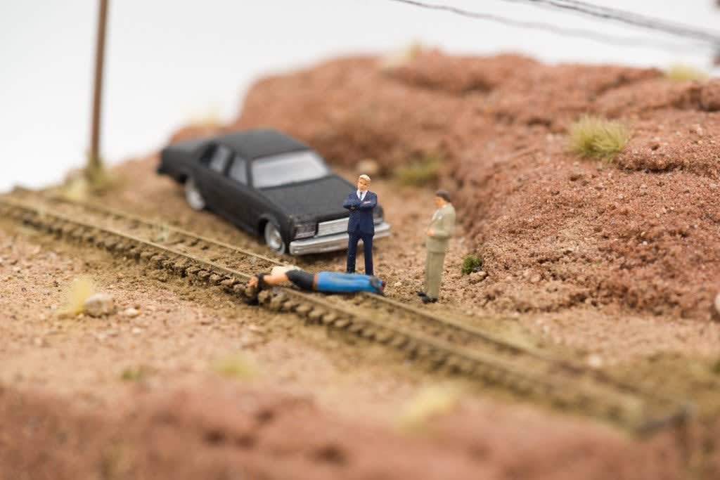 Abigail Goldman, Catching The Express Train, 2017