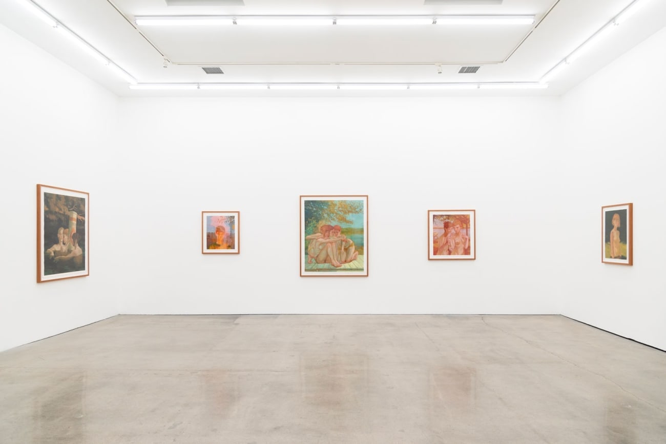 Installation image of Rachel Gregor's solo exhibition at Hashimoto Contemporary Los Angeles