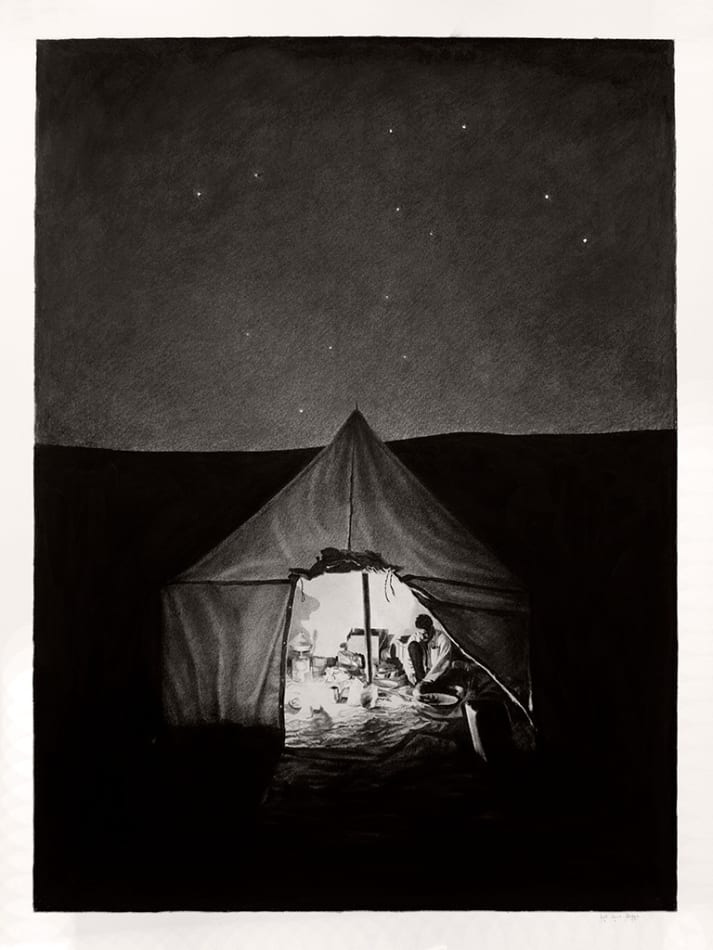 Joel Daniel Phillips, Erg Chegaga (Night), 2019