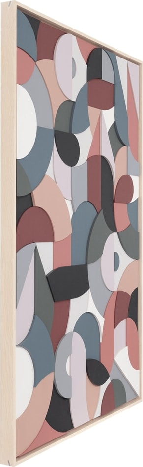 side view of artwork