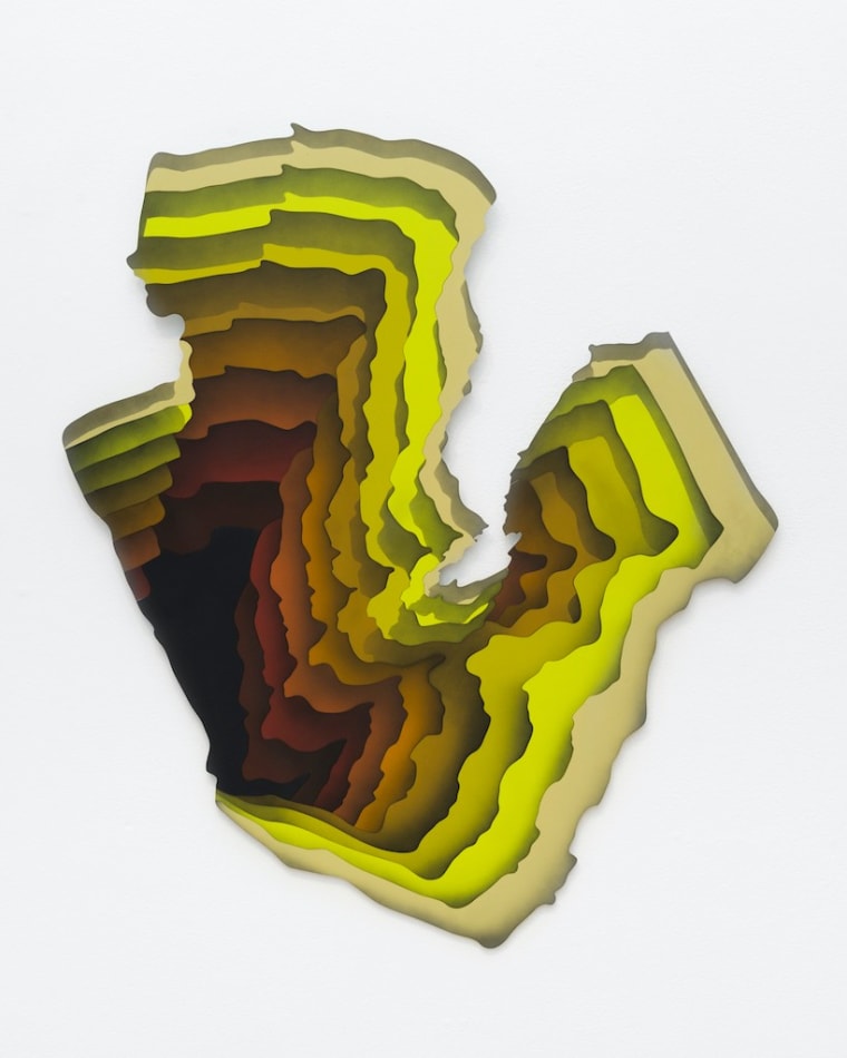1010, Void_37 yellow painting