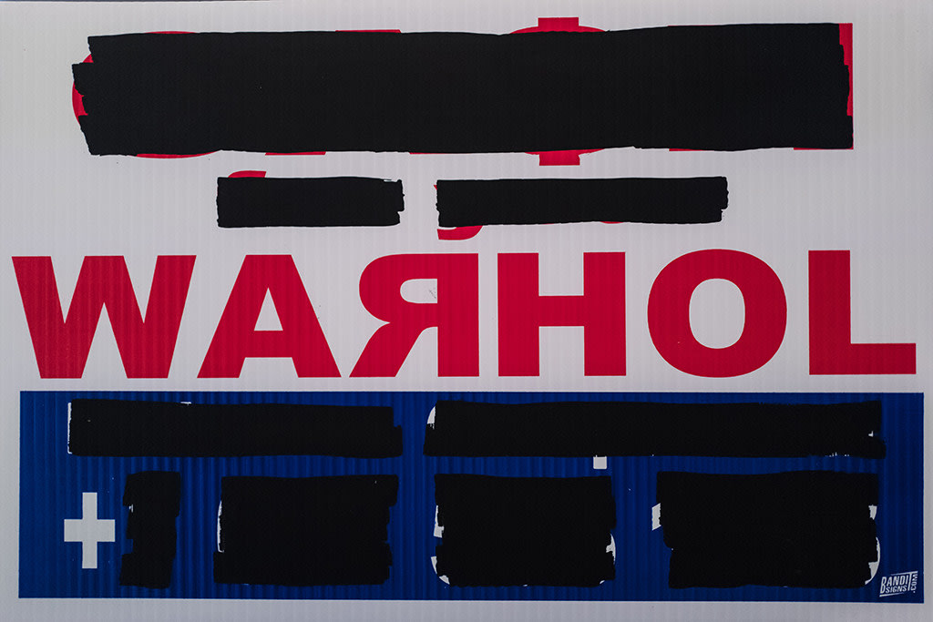 redacted sign