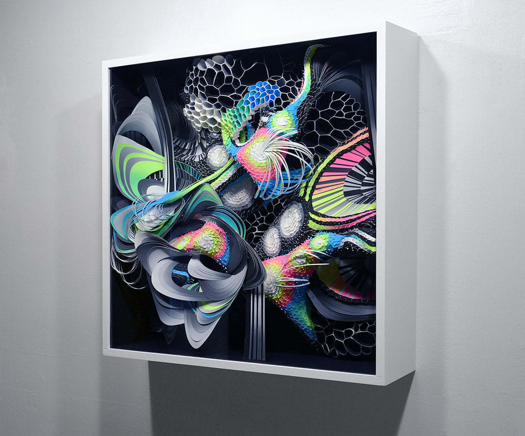 Crystal Wagner paper sculpture detail