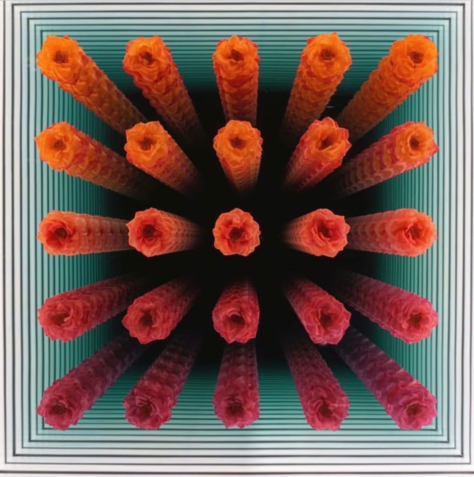 Peter Gronquist, Orlane Gradient (Orange to Magenta), 2018