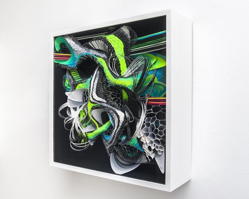 Crystal Wagner paper sculpture detail
