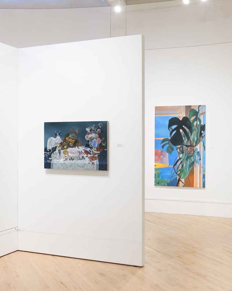 Installation view of Bedford Gallery's exhibition 