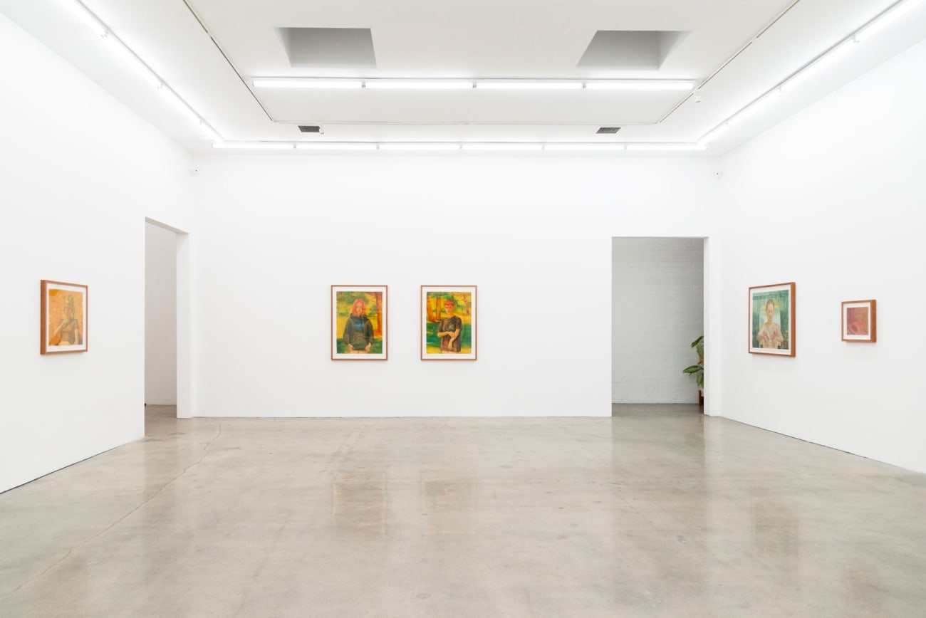 Installation image of Rachel Gregor's solo exhibition at Hashimoto Contemporary Los Angeles