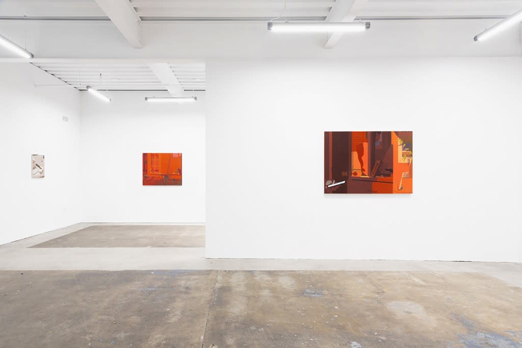installation view of Adrian Kay Wong's exhibition 