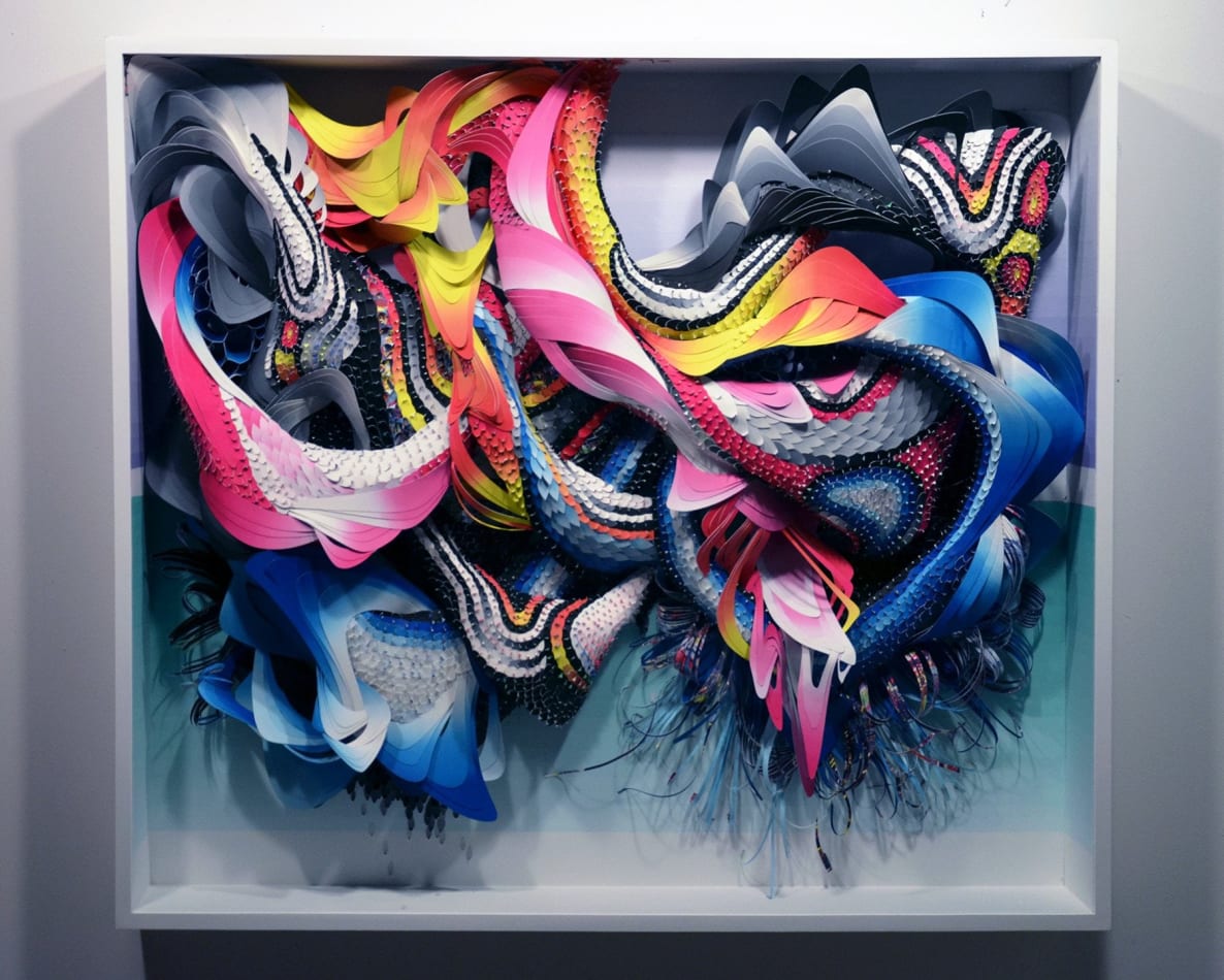 Crystal Wagner abstract paper sculpture