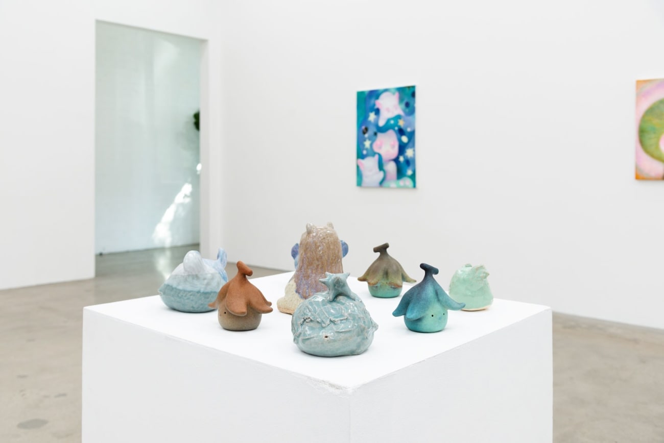 Installation view of Hashimoto Contemporary Los Angeles of So Youn Lee's work