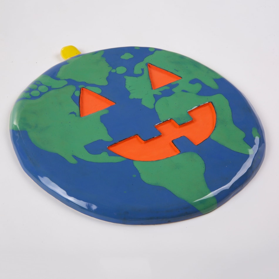 Lorien Stern's sculpture of a pumpkin