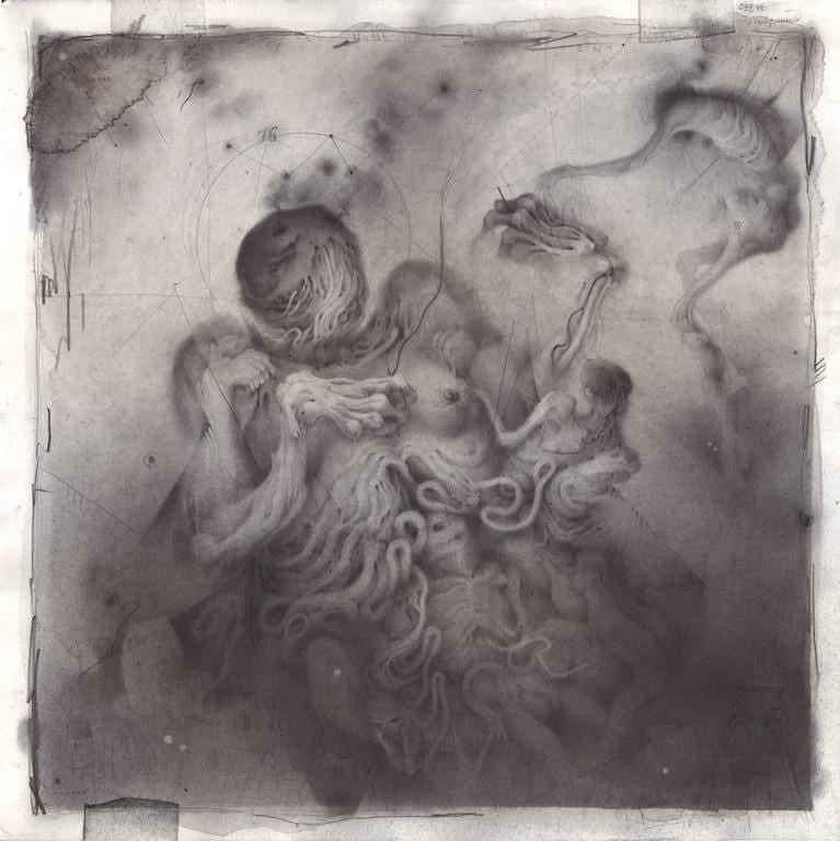 Allison Sommers graphite drawing