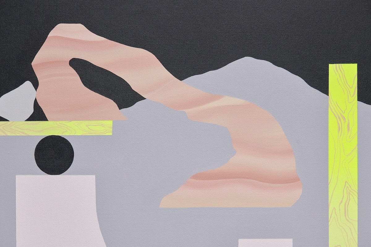 Madeleine Tonzi - abstract landscape forms