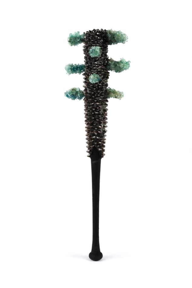Lucien Shapiro, Burning Diamonds for Thorns Protection, 2017