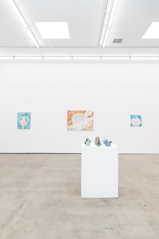 Installation view of So Youn Lee's work at Hashimoto Contemporary Los Angeles