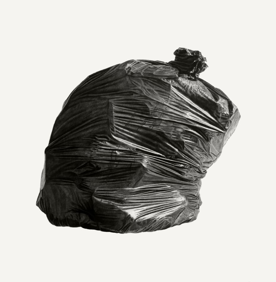 Joel Daniel Phillips, Neighborhood Still Life #8 (Black Bag), 2018