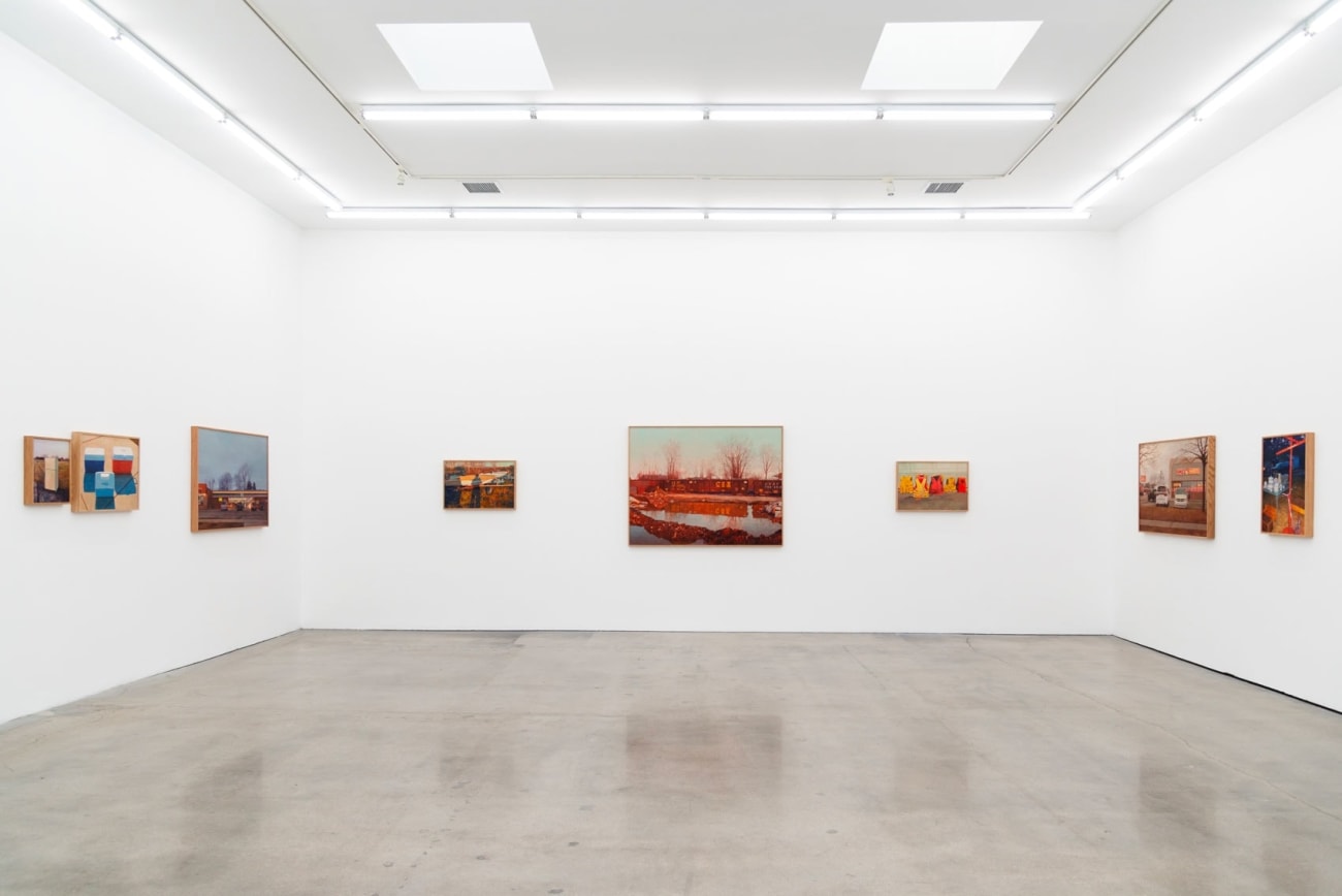 Installation image of Rachel Gregor's solo exhibition Still Summer at Hashimoto Contemporary Los Angeles