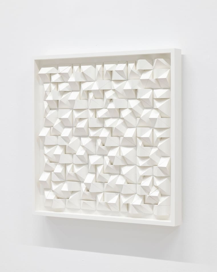 Sean Newport abstract colorful wall sculpture