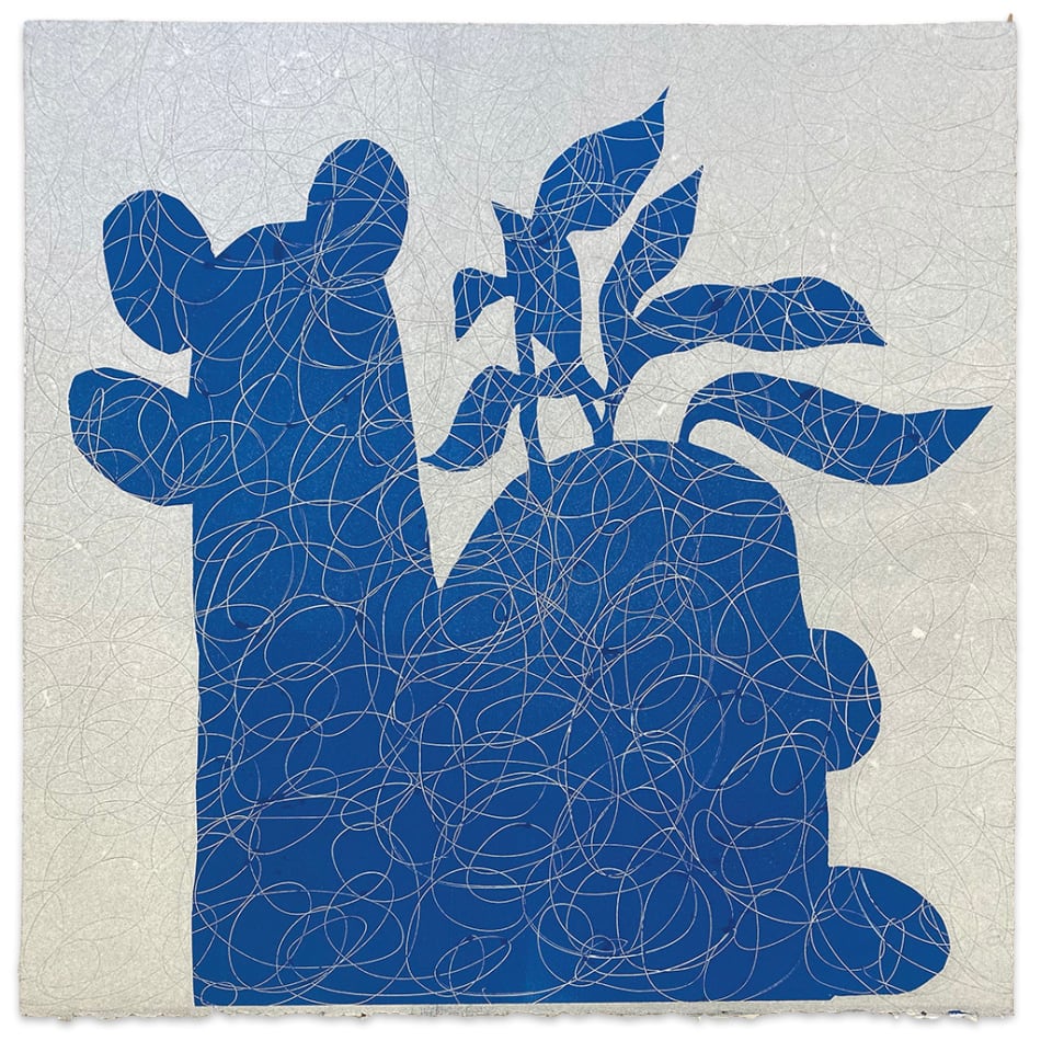 Karen Lederer abstract monoprint