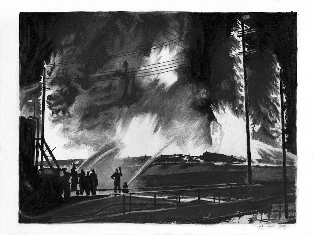 Joel Daniel Phillips, The Heat Was So Intense Nearby Telephone Poles Caught Fire, 2018