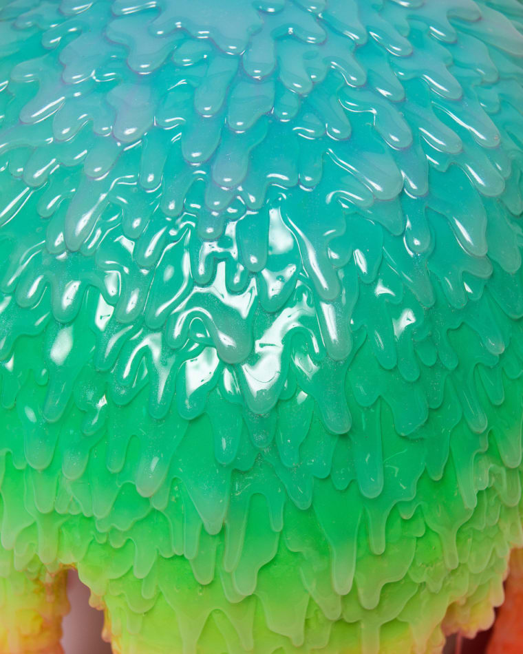 Dan Lam blob slime sculpture