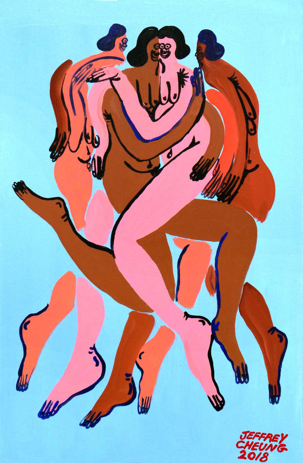 Jeffrey Cheung, Blue Fun, 2018