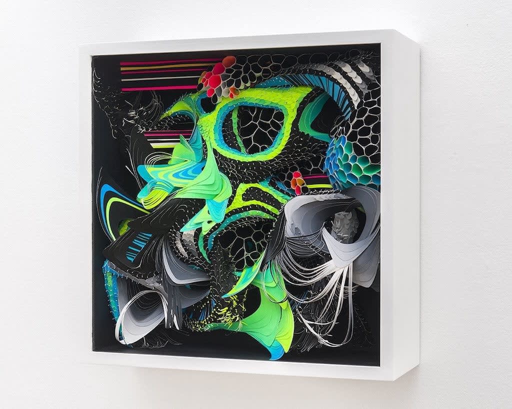 Crystal Wagner paper sculpture detail