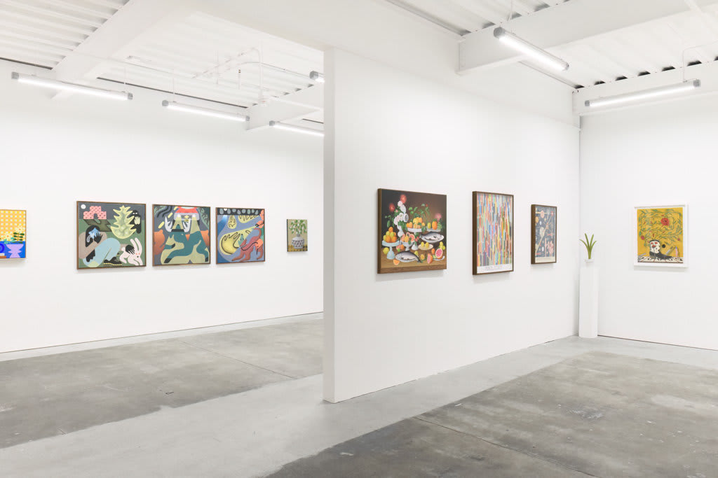Installation view of 