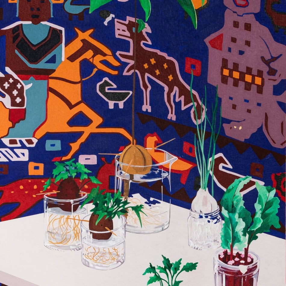 Detail image of painting