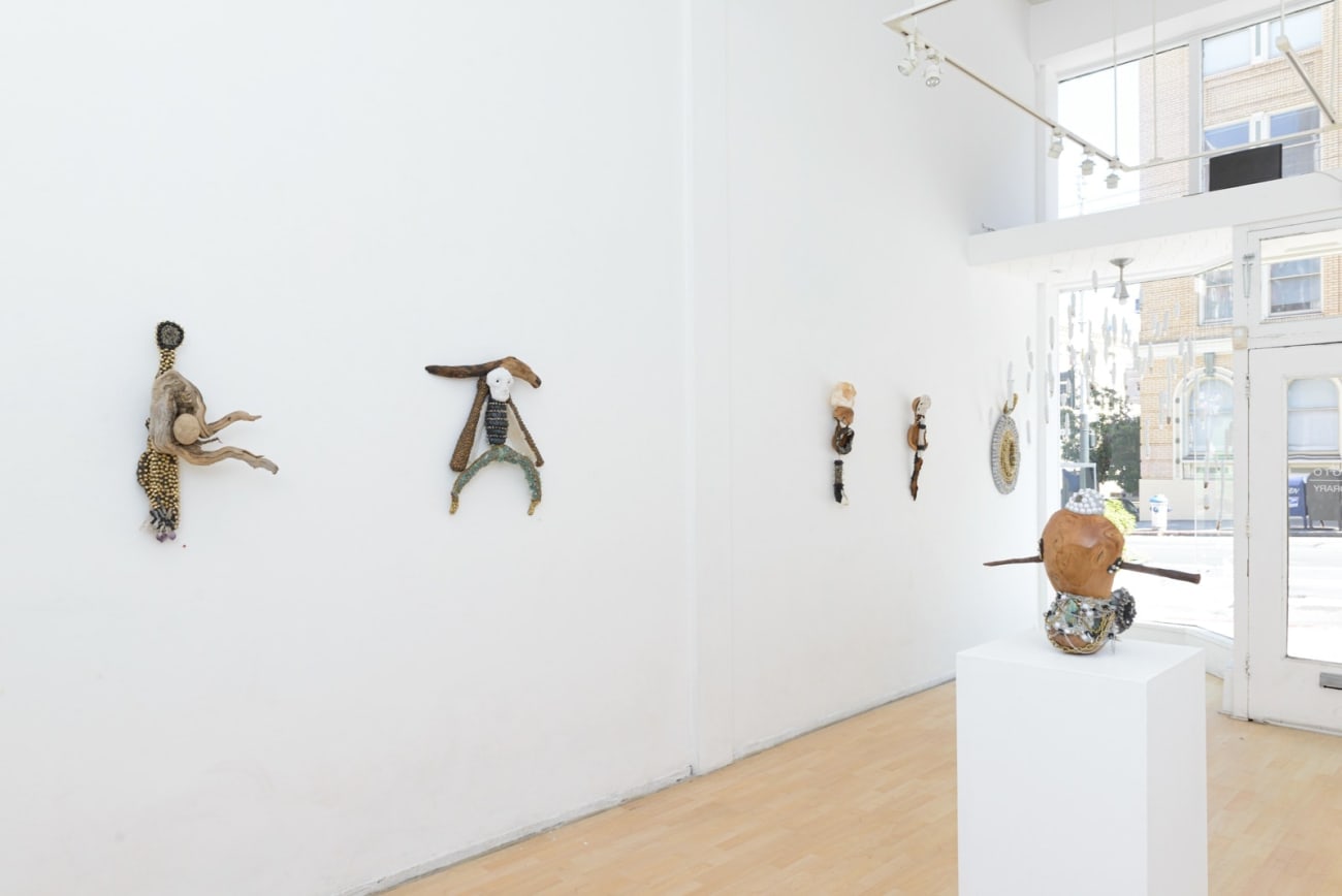 Lucien Shapiro, Holding His Head as Close to Her Heart Without Bleeding Spirit Totem, 2019