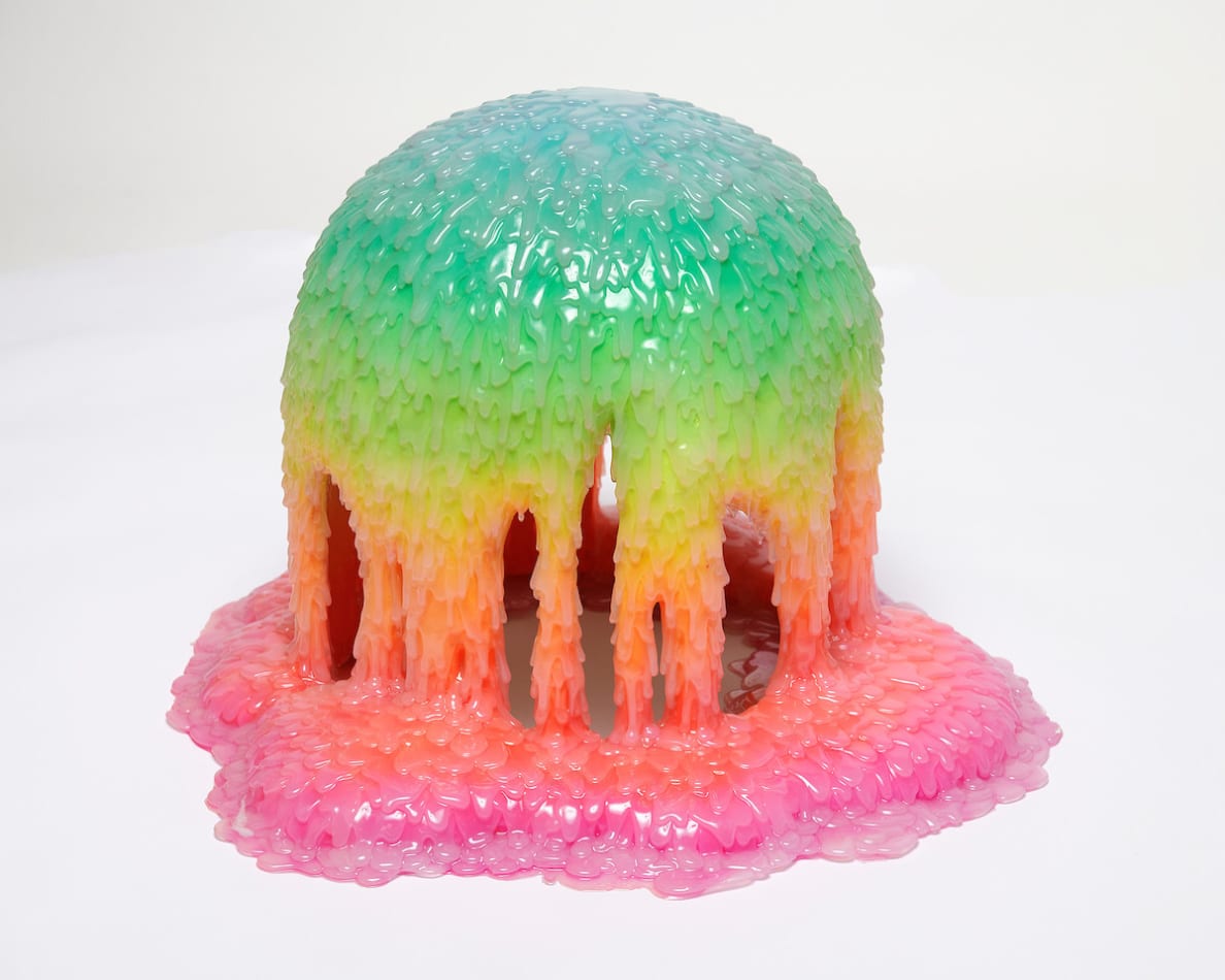 Dan Lam blob slime sculpture