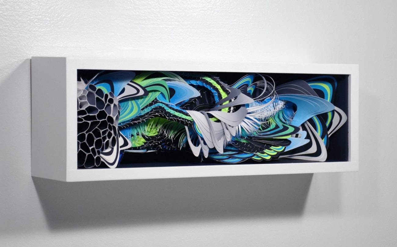 Crystal Wagner paper sculpture