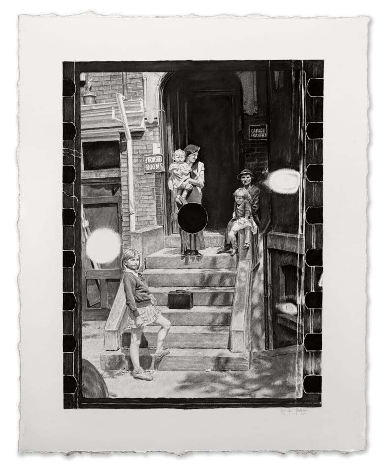 Joel Daniel Phillips, Killed Negative #29 / After Carl Mydans, 2020