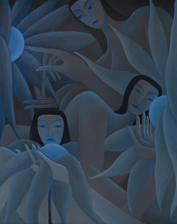 Laura Berger, Moonflowers, 2020