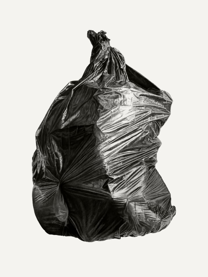 Joel Daniel Phillips, Neighborhood Still Life #9 (Black Bag), 2018